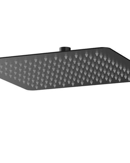 طاسة دش ٣٠ سم اسود مربعه ستانلس ٣٠٤ من مقبل