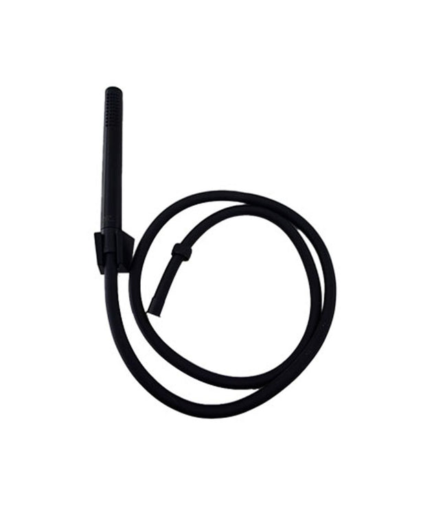 LUTZ طقم سماعة مدور اسود مط الماني من