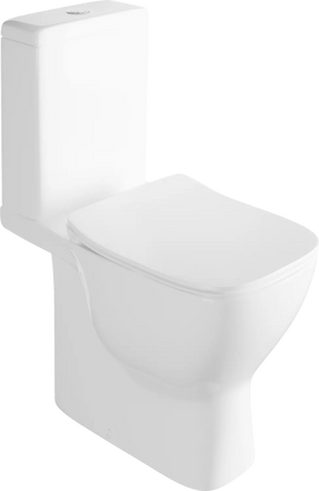 Villeroy & Boch كمبنيشن ارشتيكتورا ابيض ريمليس بالدش و السيديلي ذاتي الغلق من Villeroy&Boch