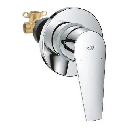 خلاط بانيو دفن جروهي باو ايدج بدون محول (بالجسم) كروم 29040001 GROHE