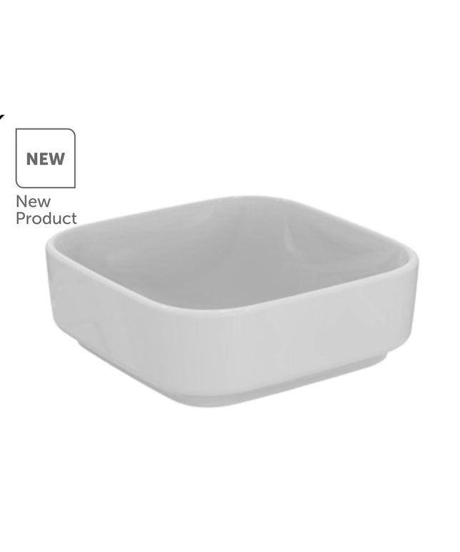 حوض اي لايف فوق سطح افقي مربع ٣٨*٣٨ سم ابيض من ايديال ستاندرد