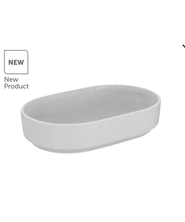 حوض اي لايف فوق سطح افقي ٣٦*٥٥ سم ابيض من ايديال ستاندرد