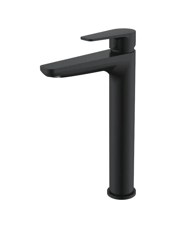 خلاط حوض عالي لوتز شون 11030502 اسود ارتفاع 31 سم بالطابق مستورد الماني LUTZ