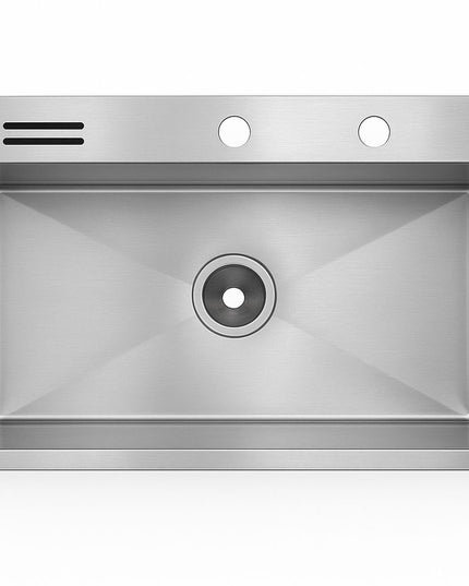 حوض هاند ميد ٧٠ سم سيلفر ستانلس مستورد