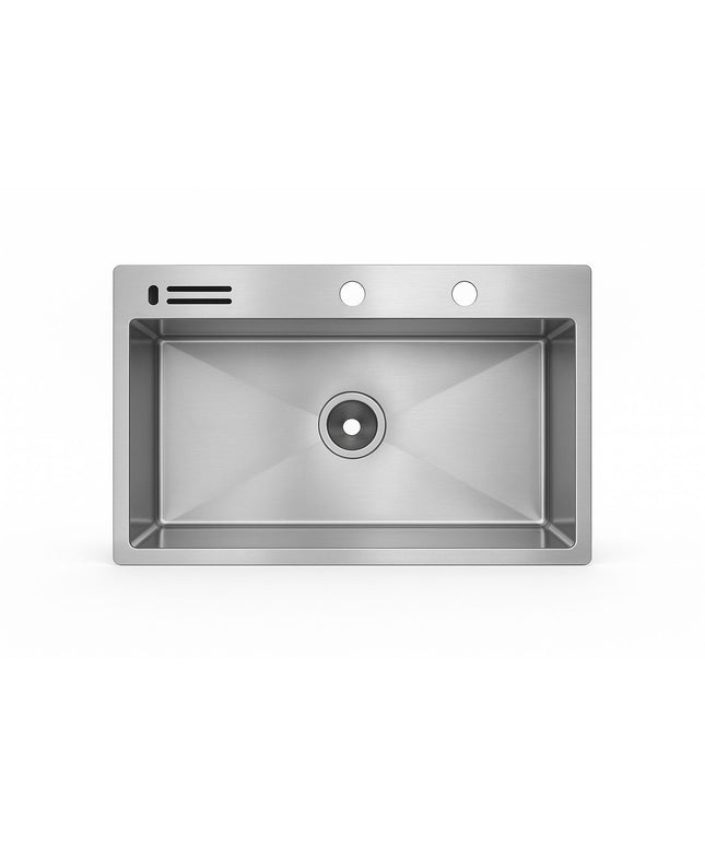 حوض هاند ميد ٧٠ سم سيلفر ستانلس مستورد