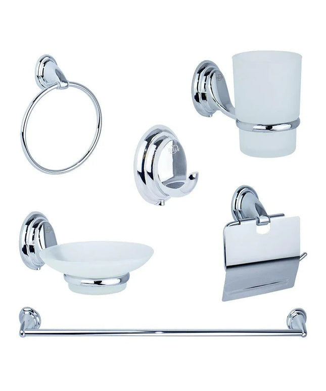 طقم اكسسوار 3100 نيكل كروم ستانلس من دريم ٦ قطع