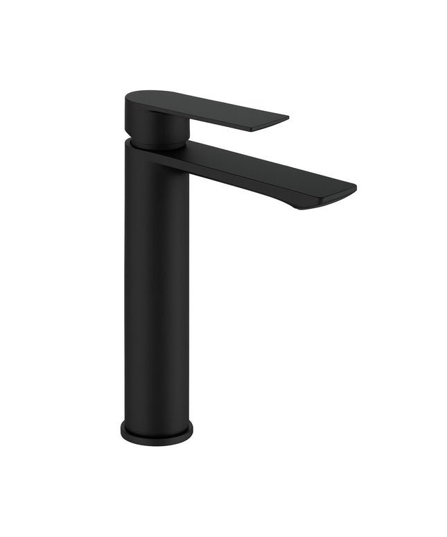 خلاط حوض حمام عالي اسود مط ٣١ سم استيراد HL