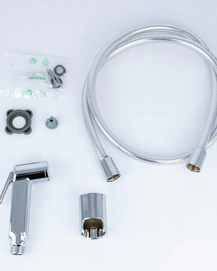 شطاف خارجي كود 0925 خرطوم ضد الاتلاف ١٢٥ سم بالعلاقه اللون نيكل كروم من ايديال ستاندرد