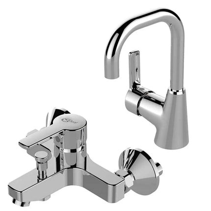 طقم خلاطات ستريم (حوض 980 + بانيو 950 ) من ايديال ستاندر Ideal Standard
